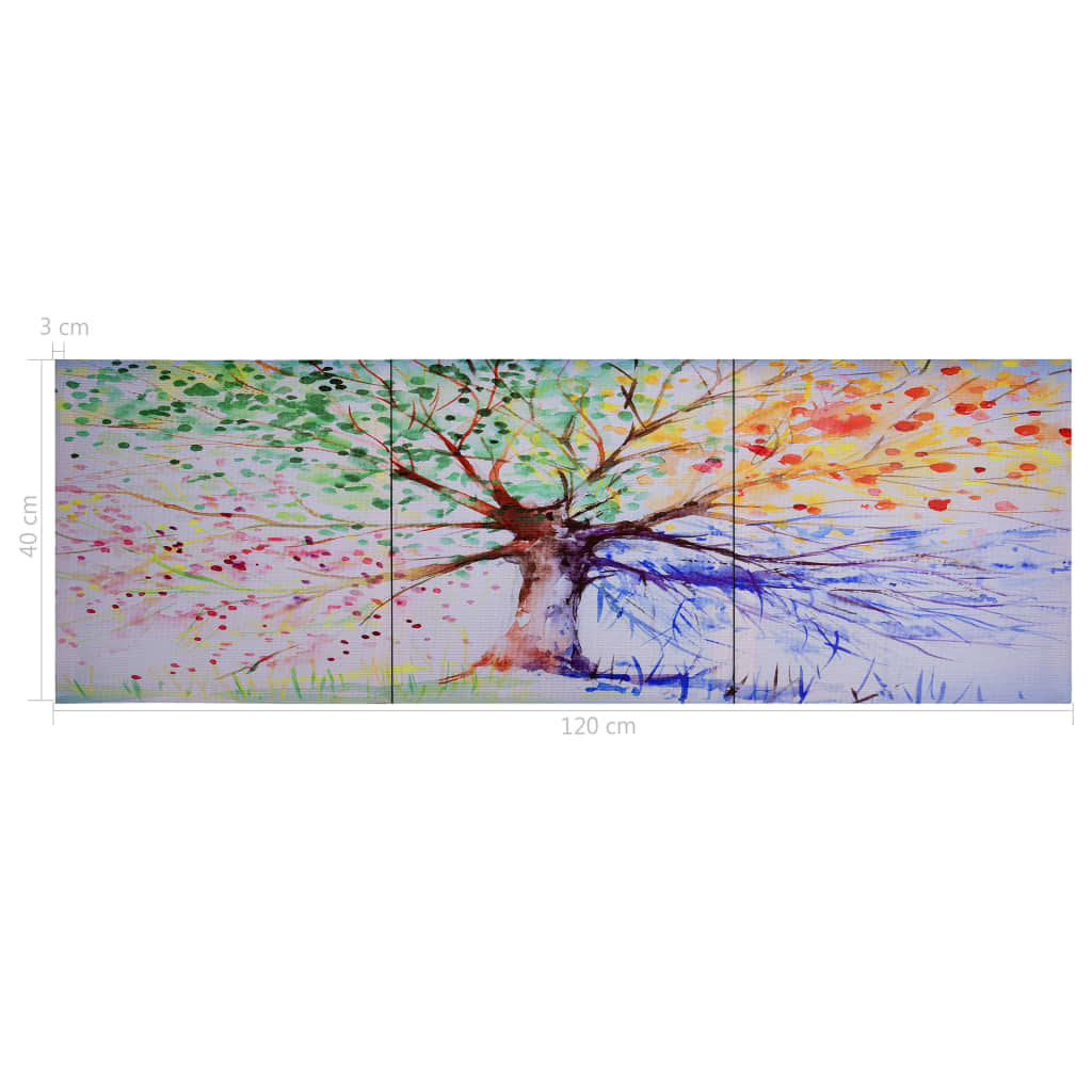 Canvastavla Flerfärgad