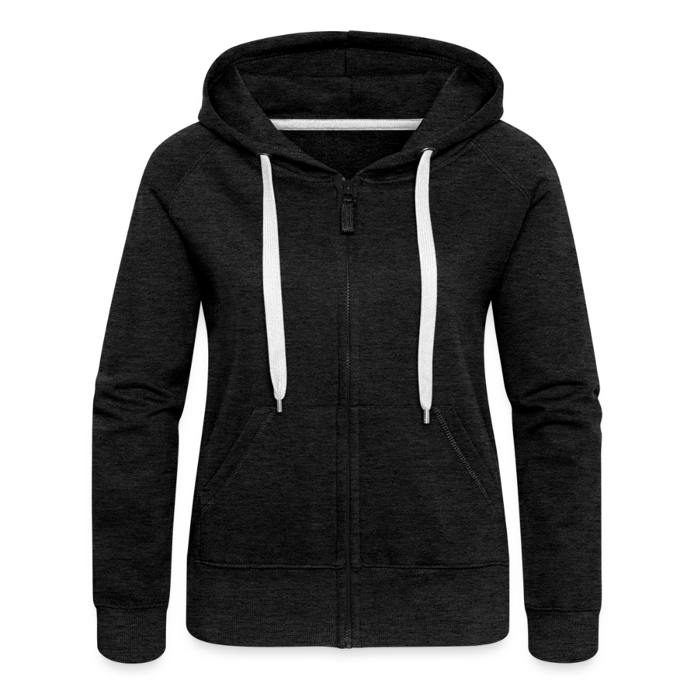 Hoodie - Turn up the silence. - charcoal grey