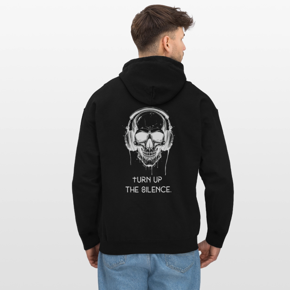 Hoodie - Turn up the silence. - black