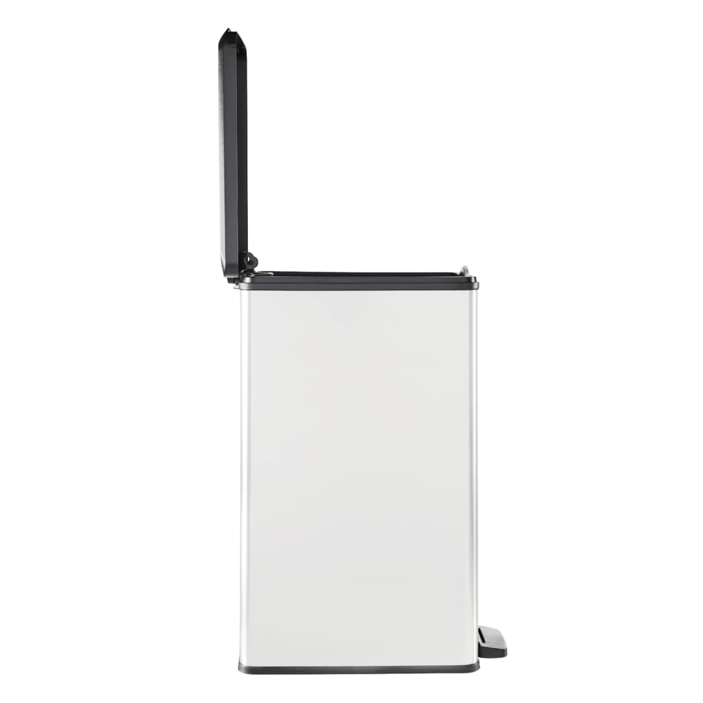 Curver Pedalhink Smal Deco 40L Silver