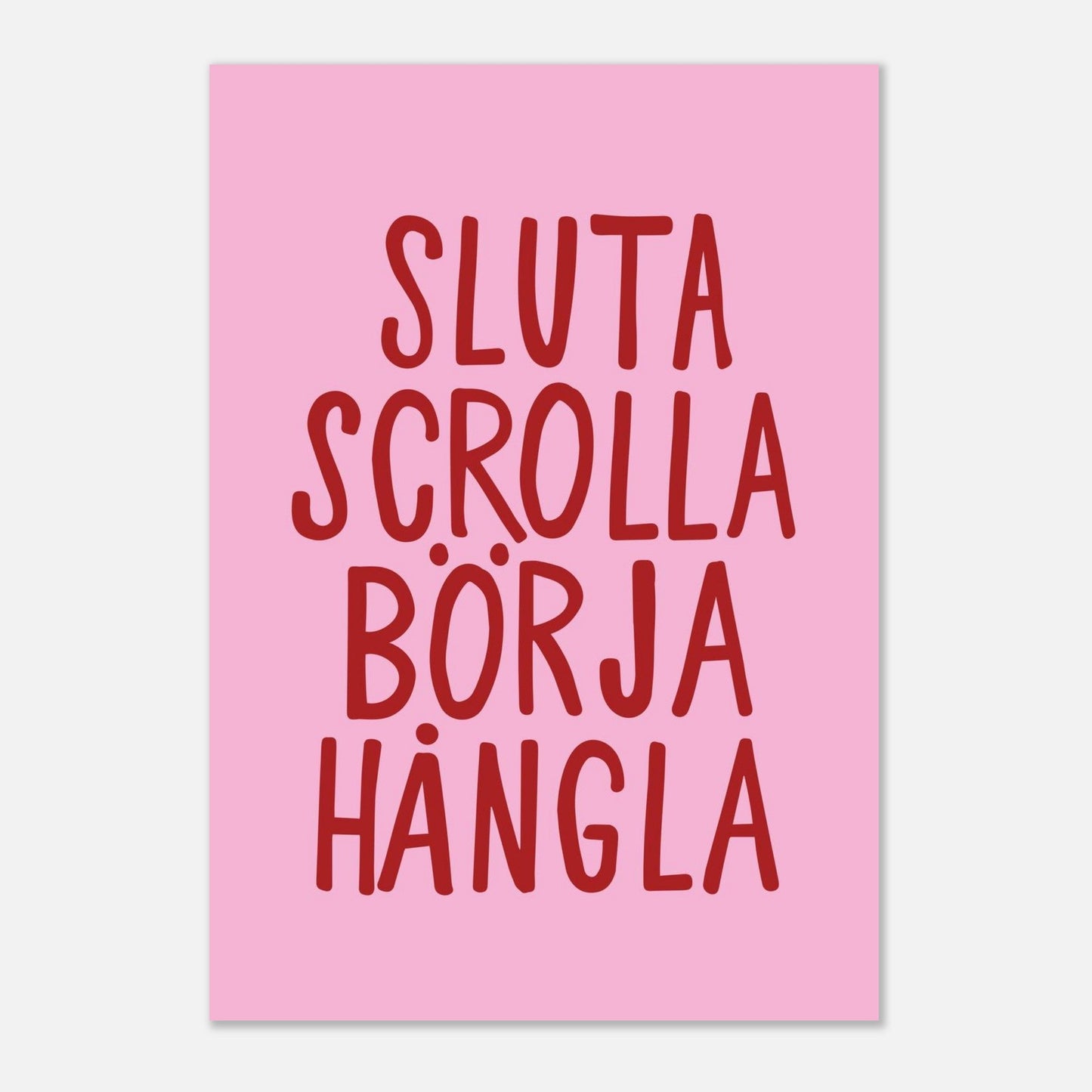 Sluta scrolla börja hångla