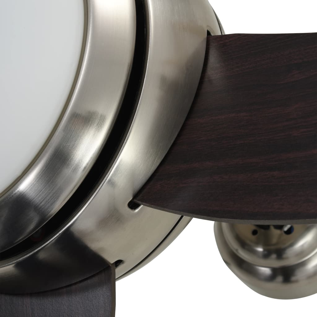 Dekorativ Takfläkt Med Lampa 128 Cm