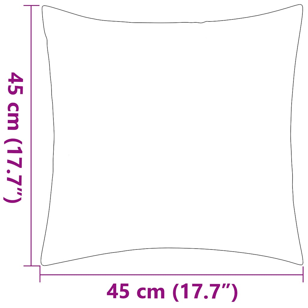 Prydnadskuddar För Trädgården 4 St Randiga Grå