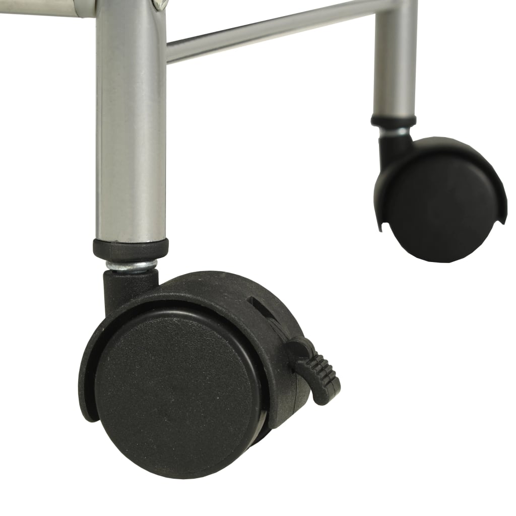 Hyllenhet Med 4 Förvaringslådor Stål Och Non-Woven Tyg