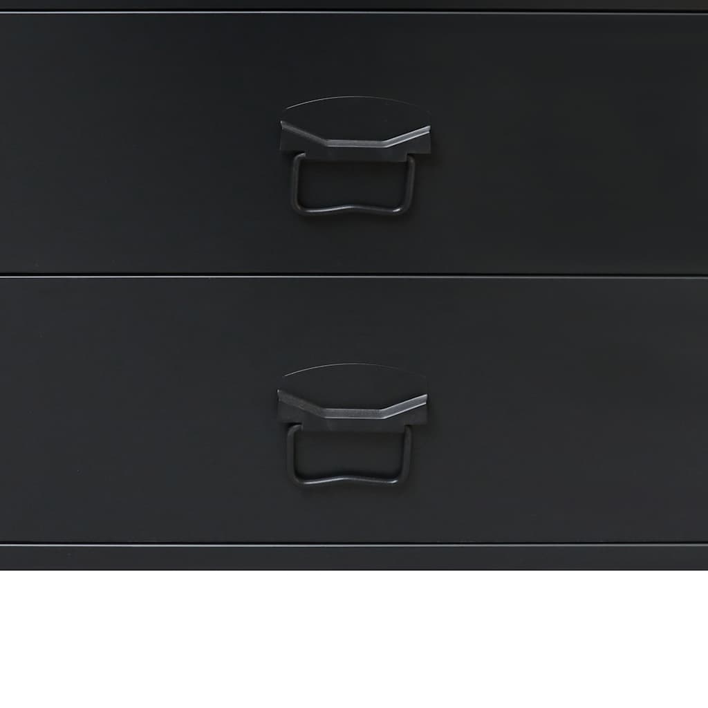 Byrå Industriell Stil Metall 78X40X93 Cm