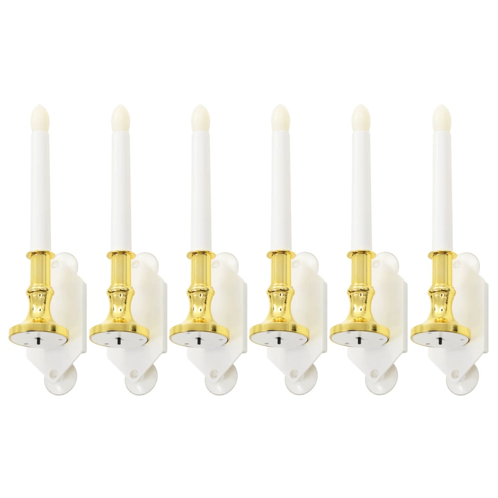 Ljus Soldrivna 6 St Led Varmvit