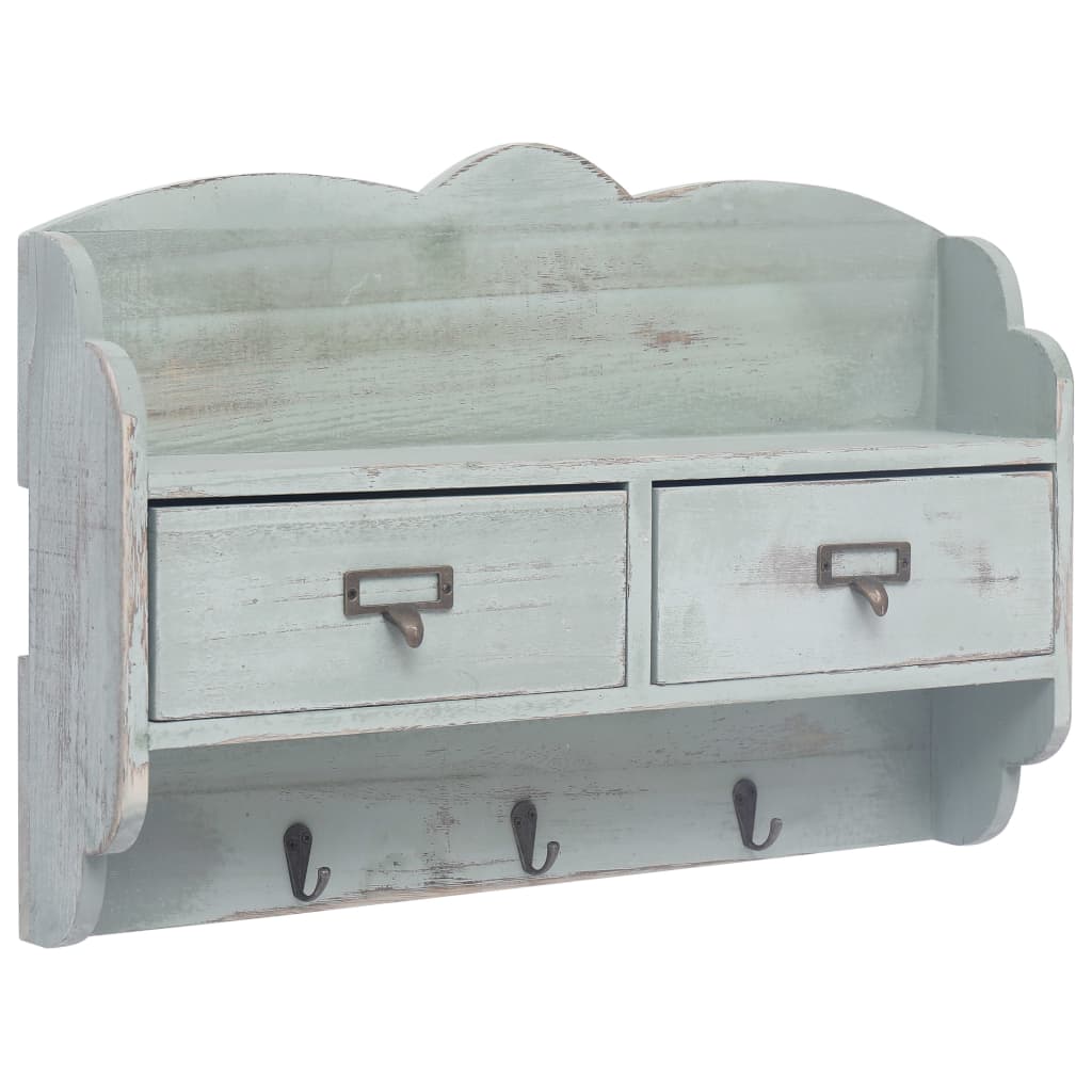 Väggkrokar Med Förvaring Trä