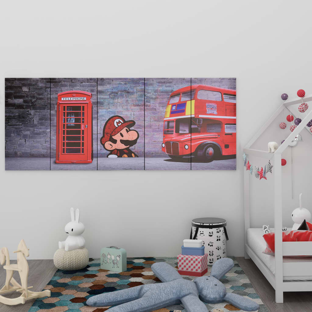 Canvastavla Flerfärgad