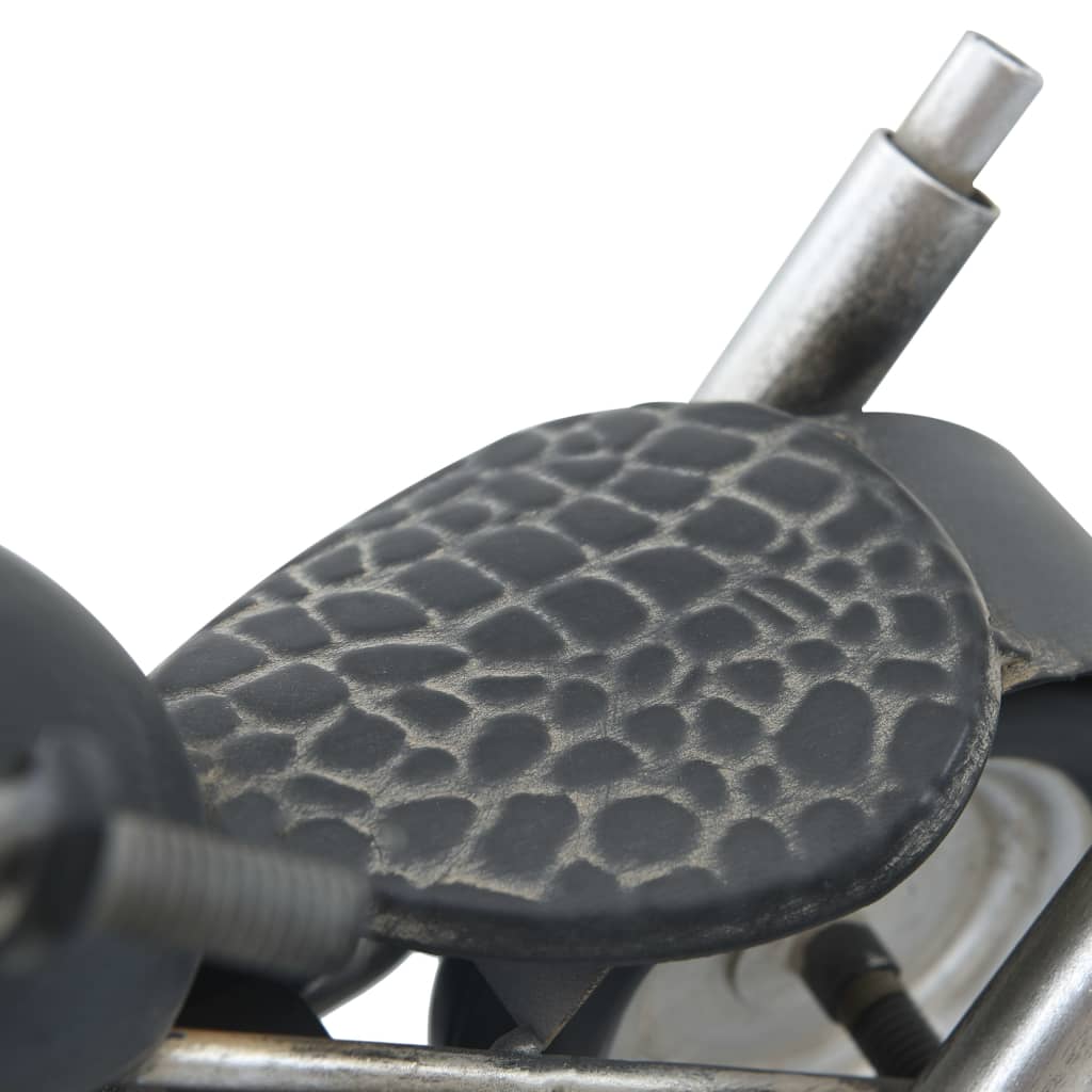 Bordsklocka Antracit 32X10,5X18 Cm Järn Och Mdf