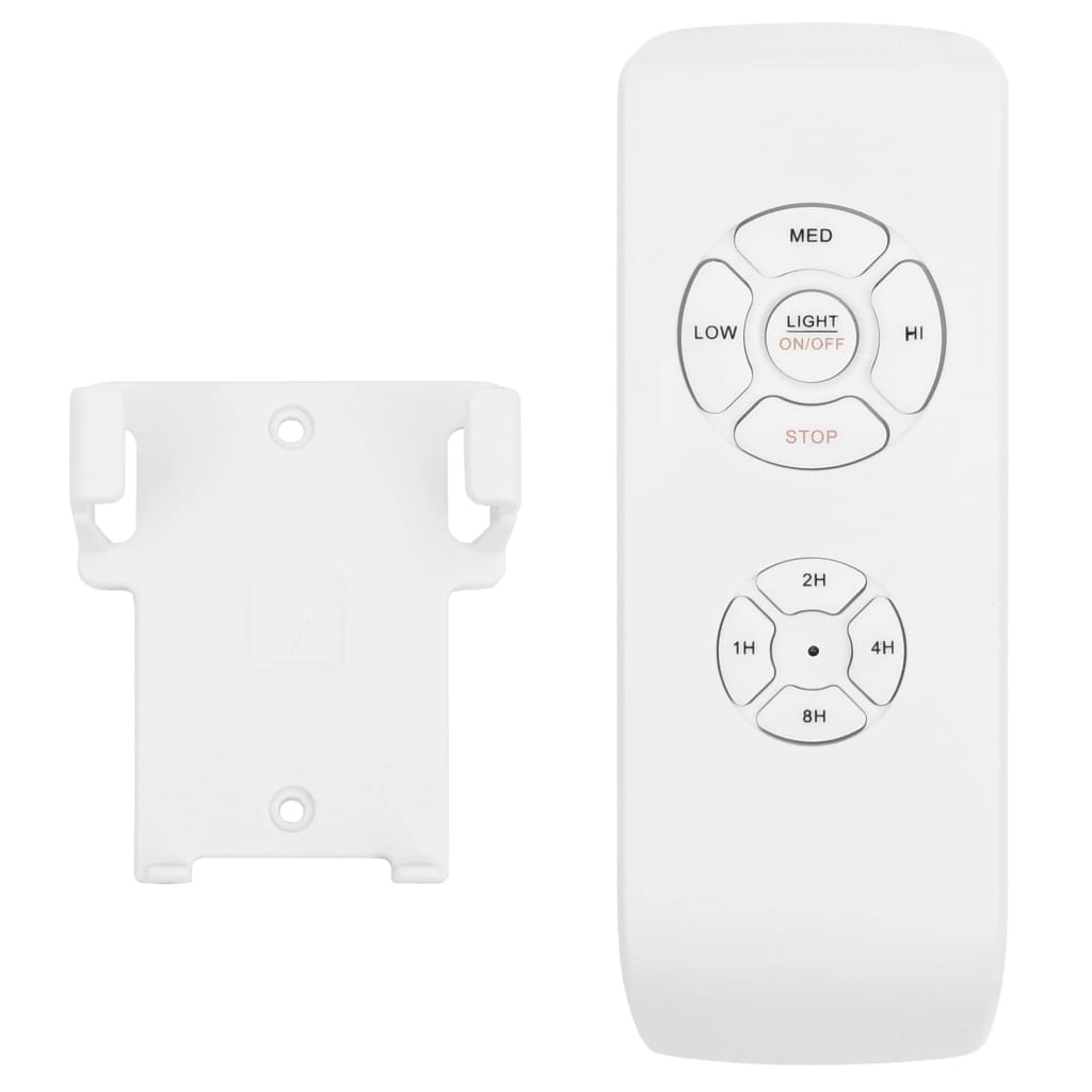 Takfläkt Med Lampa Och Fjärrkontroll 108 Cm