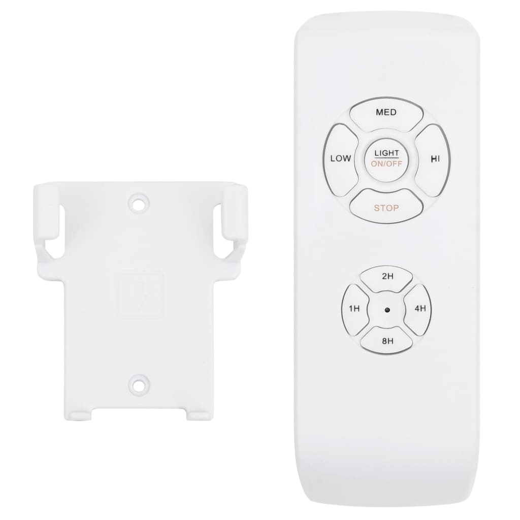 Takfläkt Med Lampa Och Fjärrkontroll 76 Cm