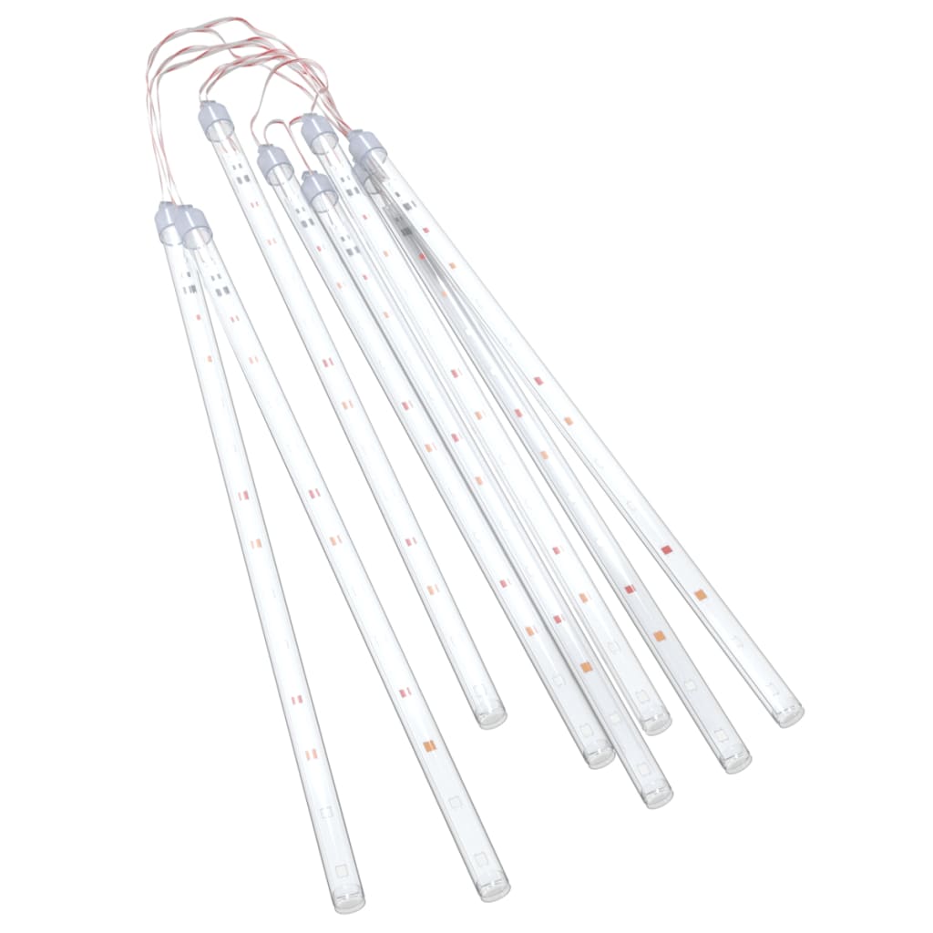 Meteorregn 8 St 192 Led Flerfärgad Inne/Ute