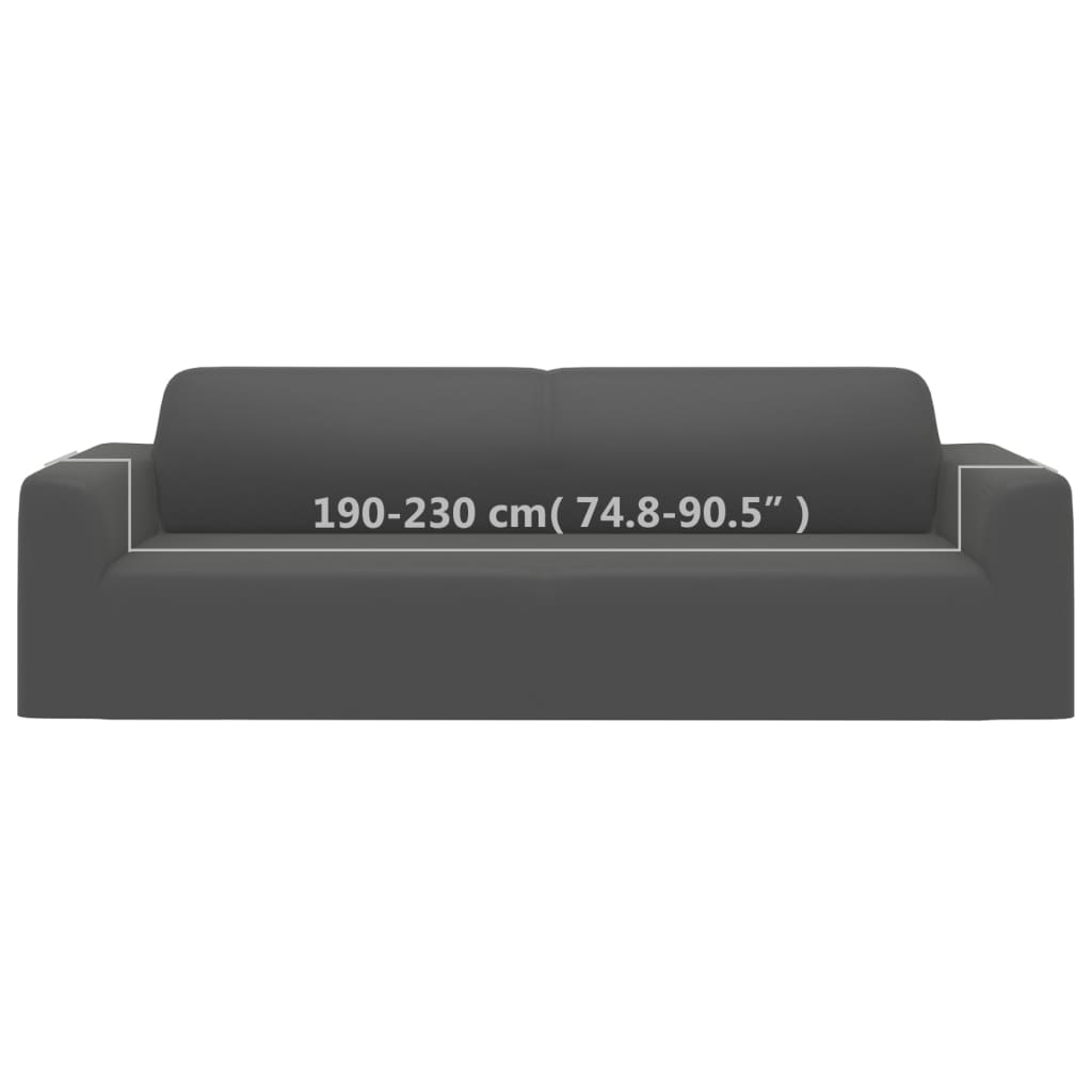 Sofföverdrag 3-Sits Med Stretch Polyesterjersey