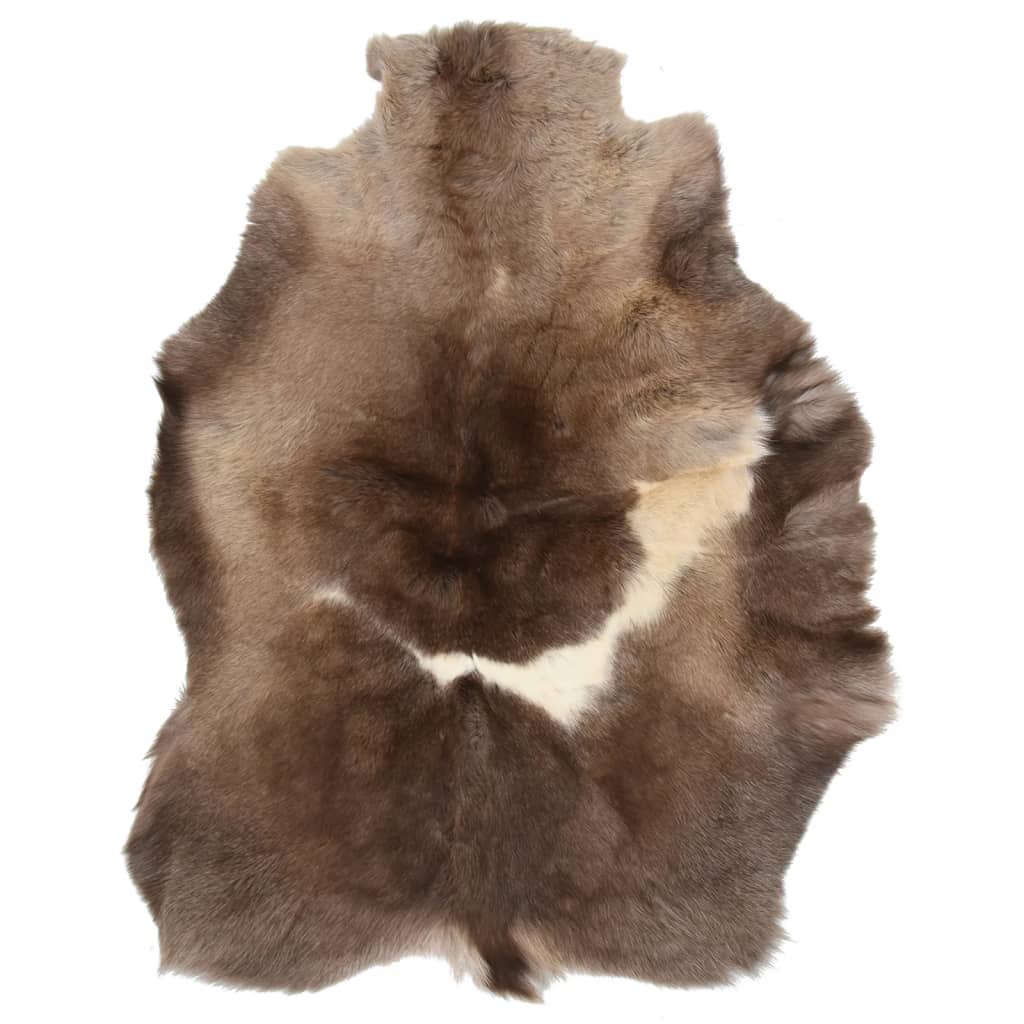 Renskinn Flerfärgad Grå 80X130 Cm