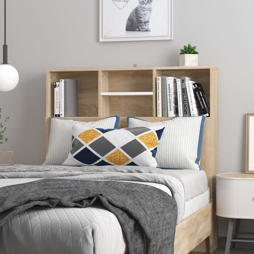 Sänggavel M Förvaring Artisian Ek 200X19X103,5 Cm Konstr. Trä