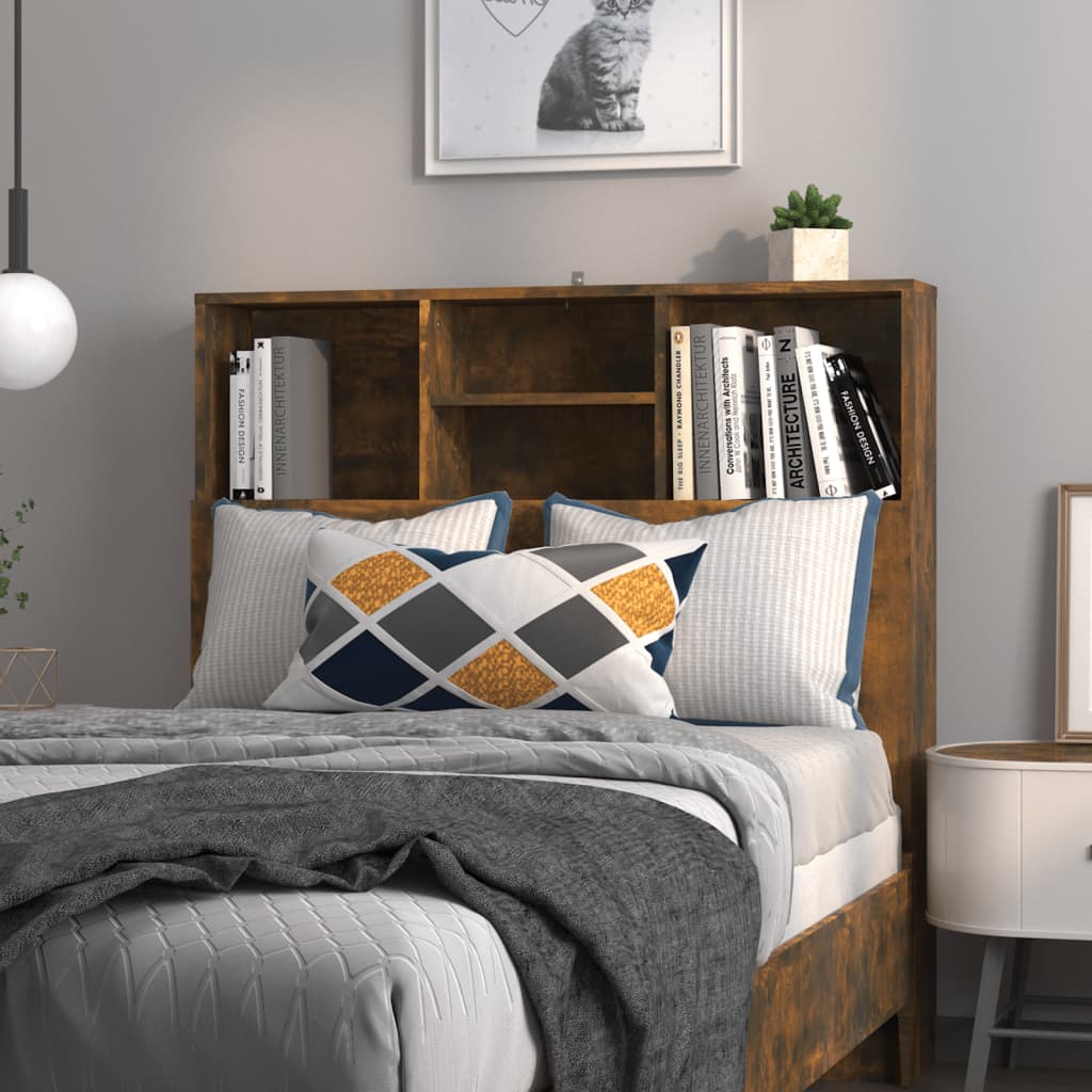 Sänggavel M Förvaring Artisian Ek 200X19X103,5 Cm Konstr. Trä