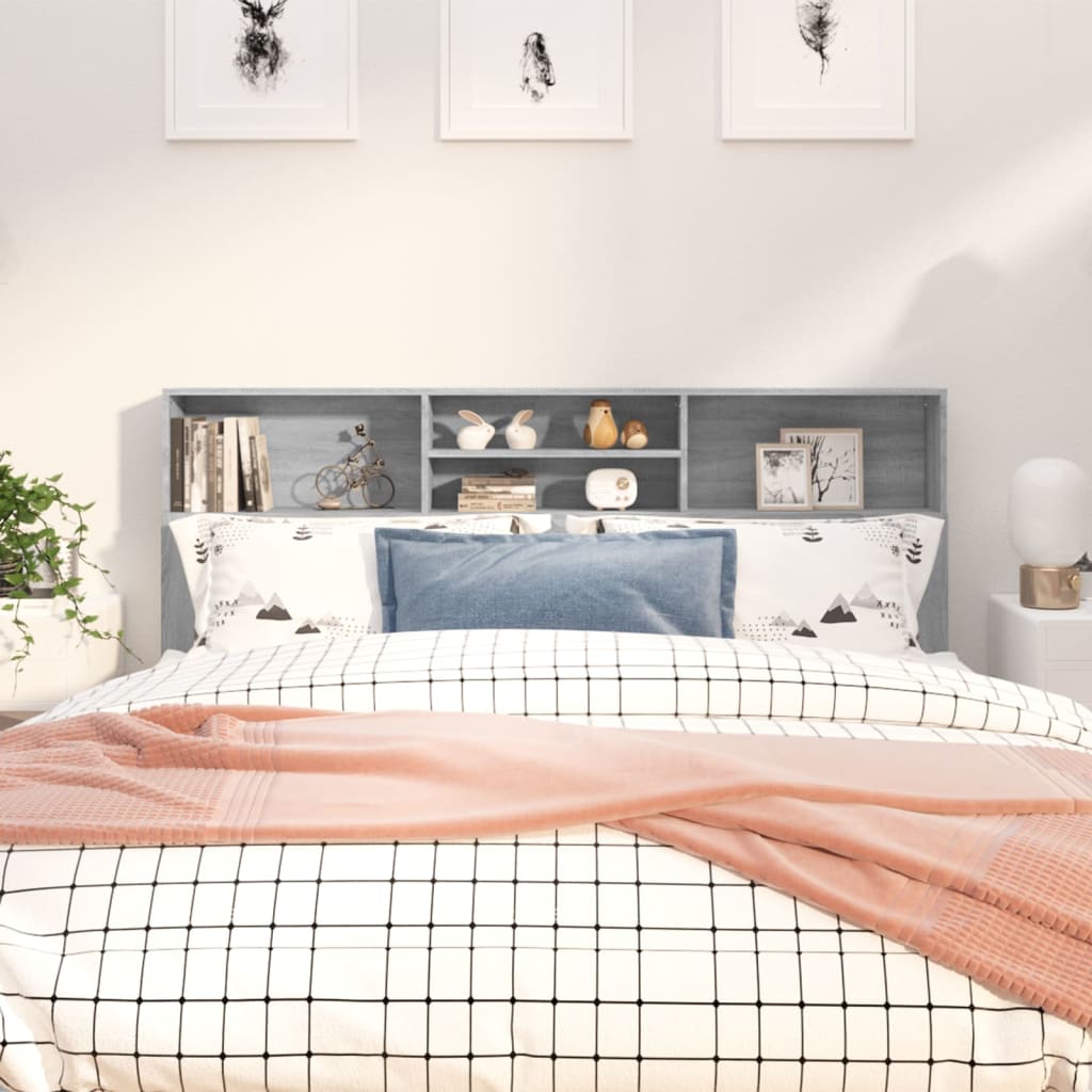 Sänggavel M Förvaring Artisian Ek 200X19X103,5 Cm Konstr. Trä