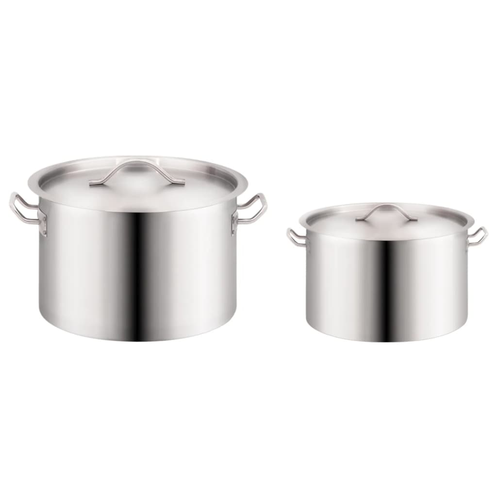 Grytor 2 Delar 44/24 L Rostfritt Stål