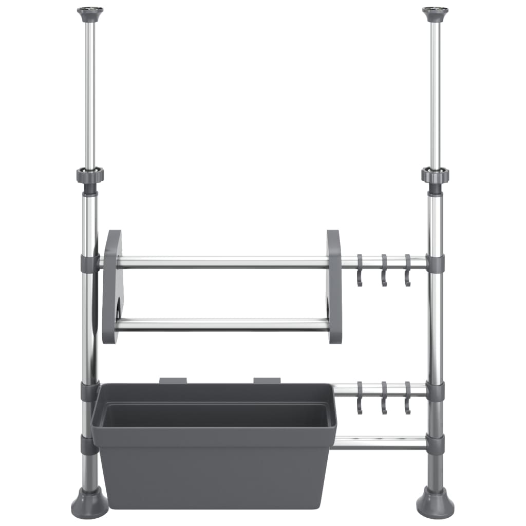 Justerbar Köksförvaring Aluminium