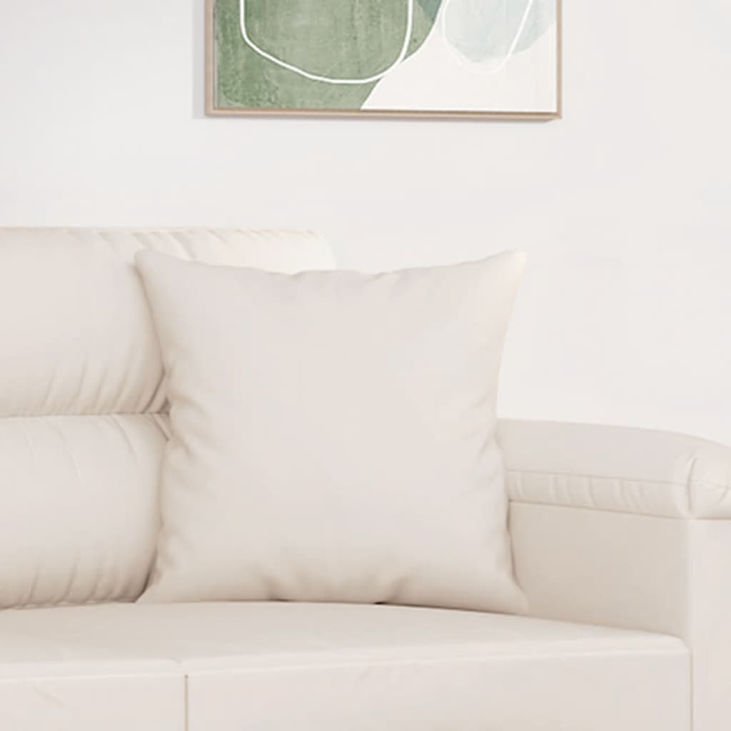 Prydnadskuddar 2 St 40X40 Cm Mikrofibertyg