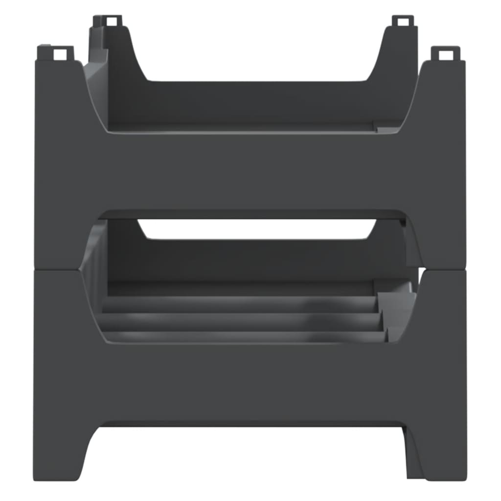 Vinställ För 12 Flaskor Pp Stapelbara