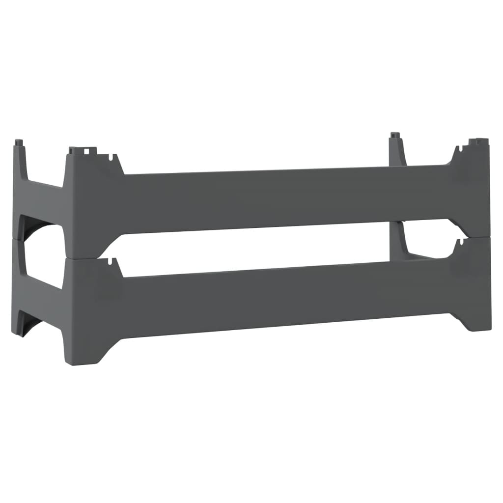 Vinställ För 12 Flaskor Pp Stapelbara