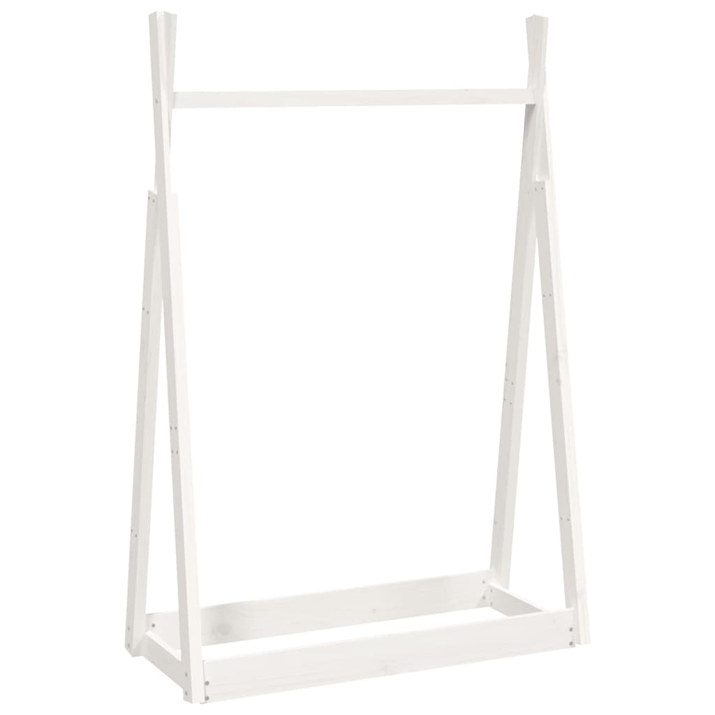 Klädställning 100X45X150 Cm Massiv Furu