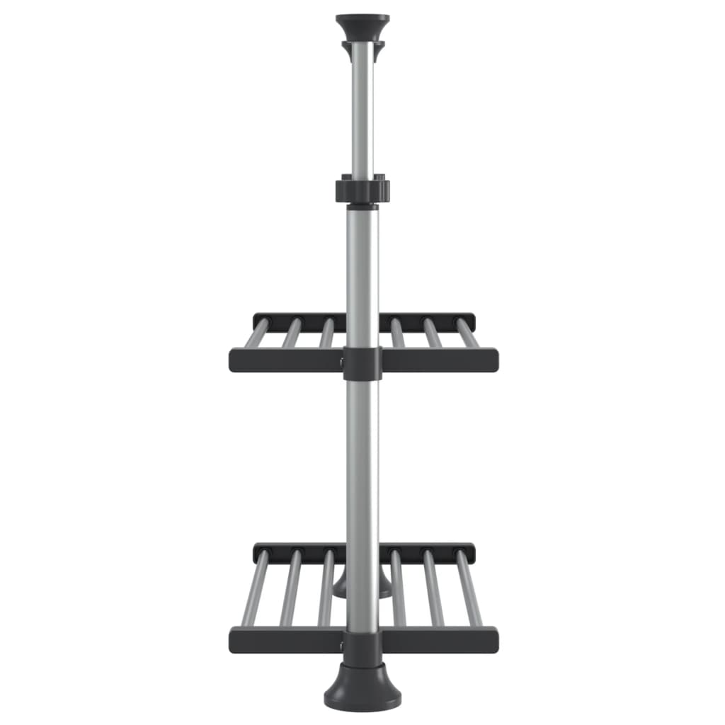 Kökshylla 50X25X(50-70) Cm Aluminium