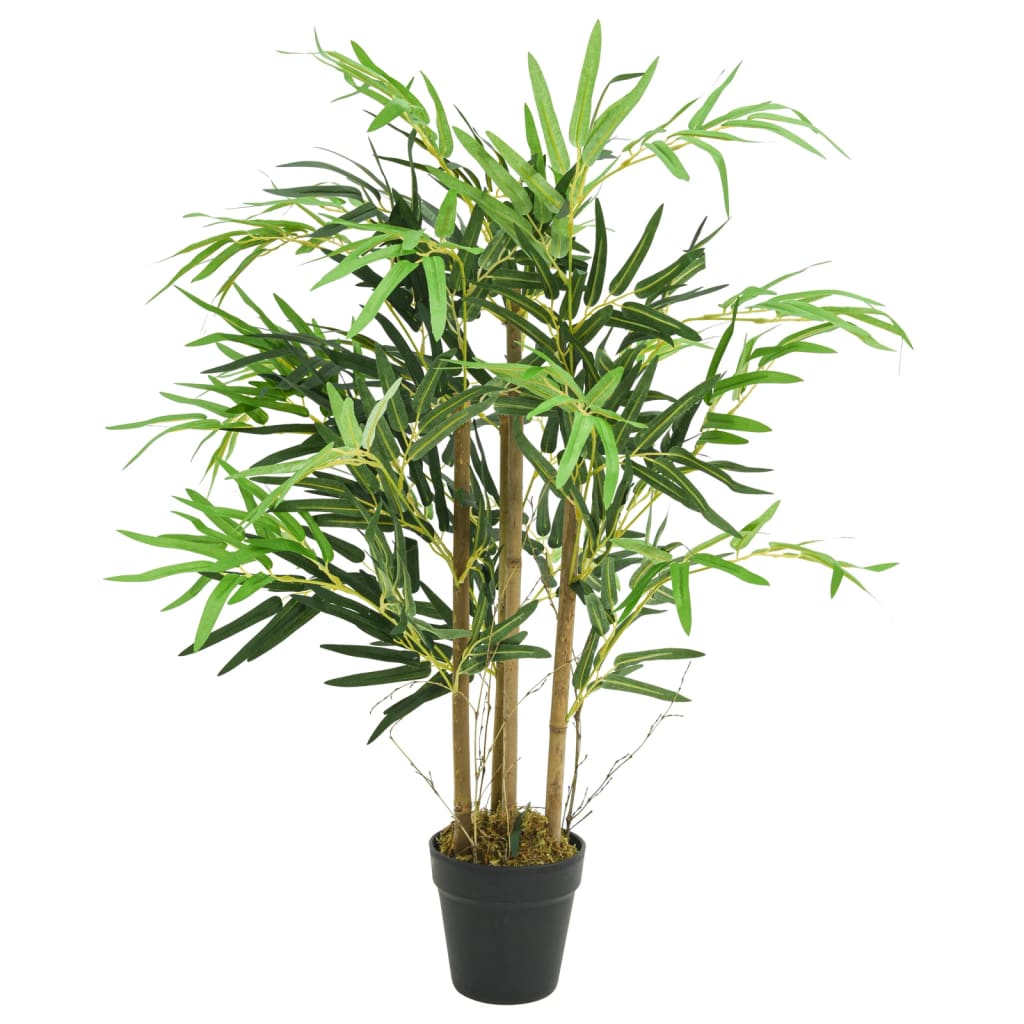 Konstväxt Bambu 730 Blad 120 Cm Grön