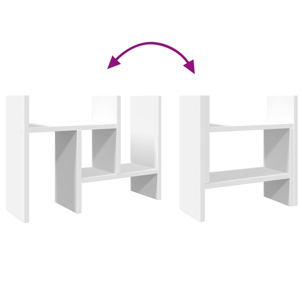 Skrivbordshylla 34,5X15,5X35,5 Cm Konstruerat Trä