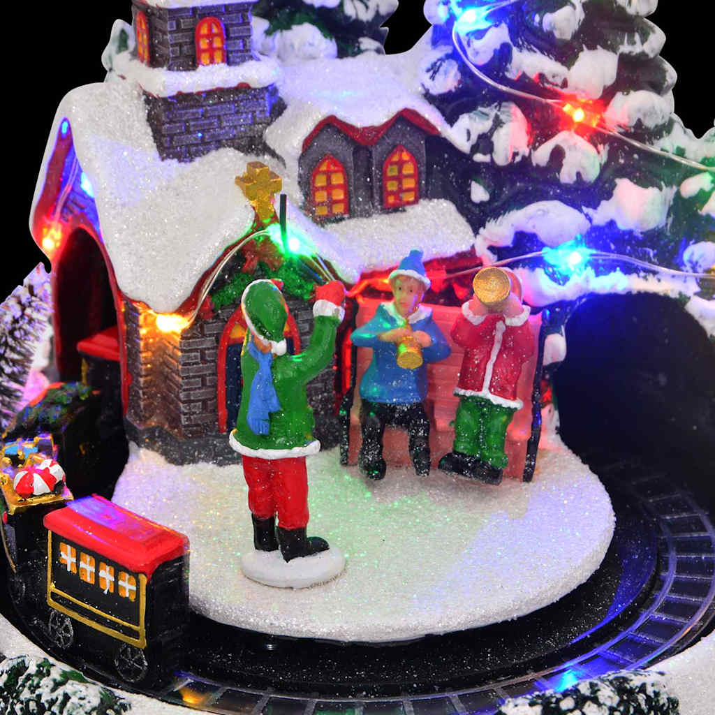 Julbord Flerfärgsdesign 16 X 16 X 19 Cm Harts