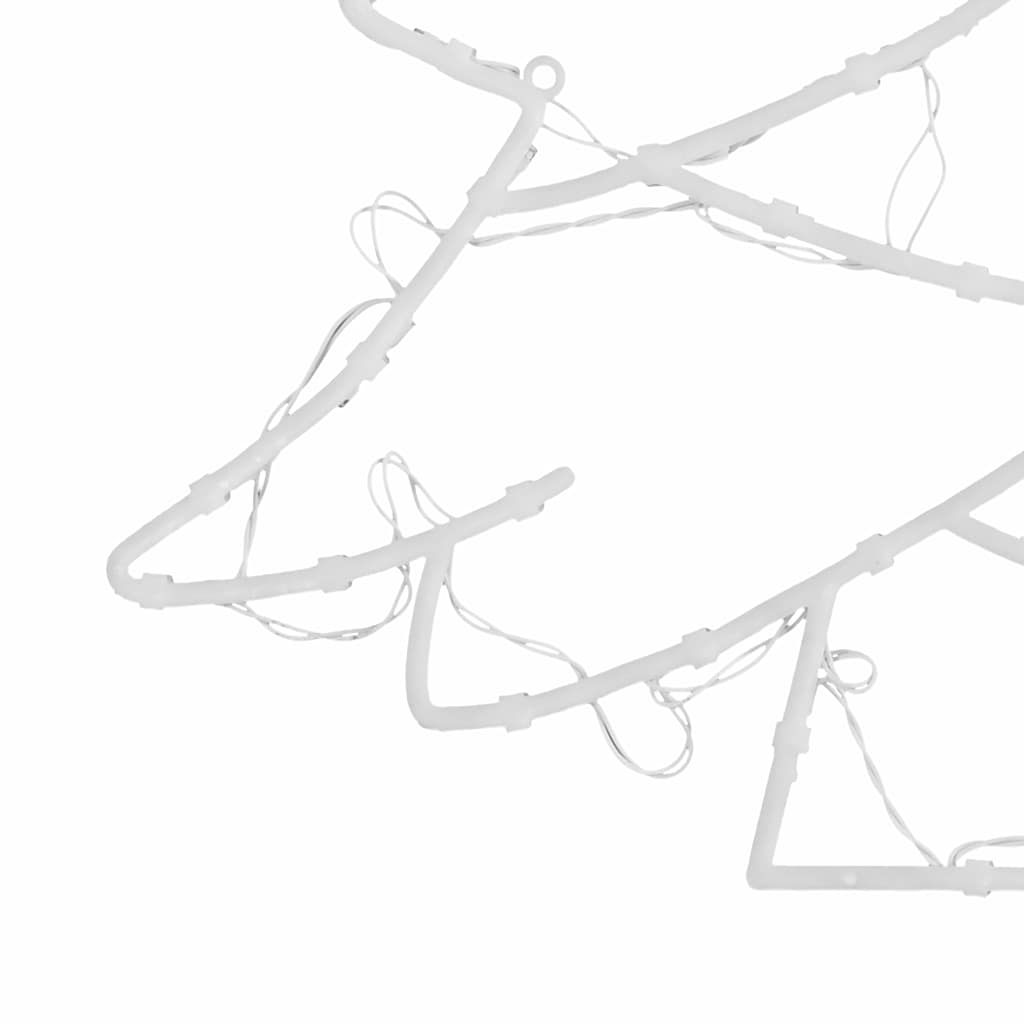 Julbelysning Julgran Silhuett 2 St 50 Leds Varmvit