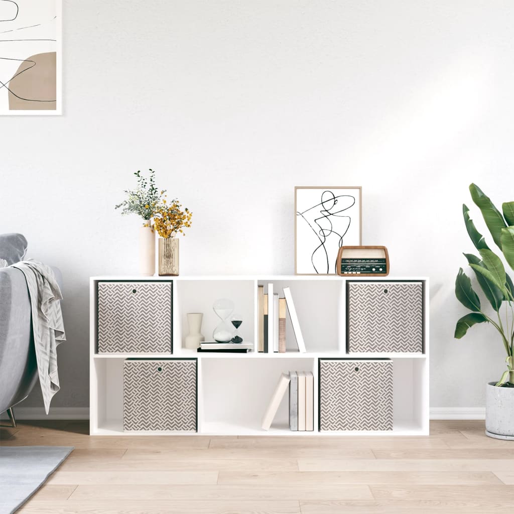 Vikbar Förvaringslådor 4 St 32X32X32 Cm Non-Woven Tyg