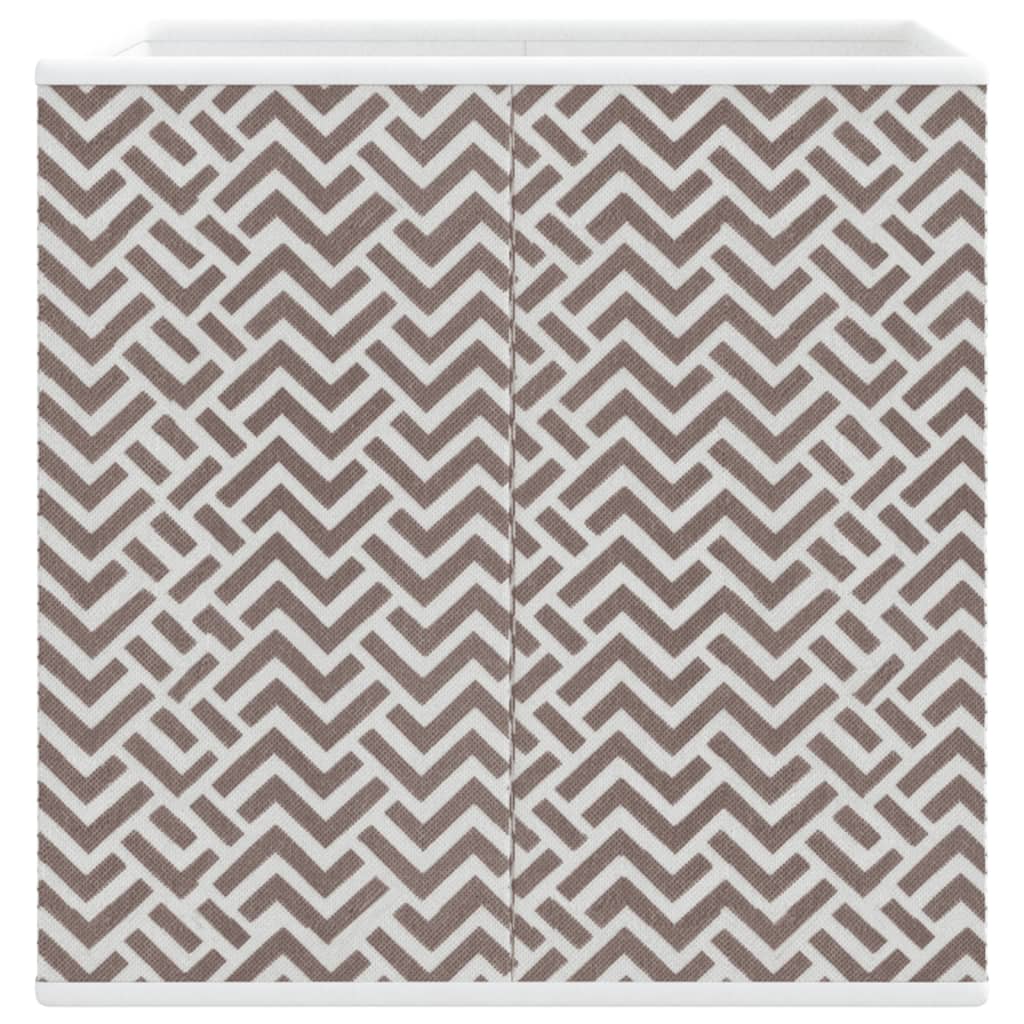 Vikbar Förvaringslådor 4 St 32X32X32 Cm Non-Woven Tyg