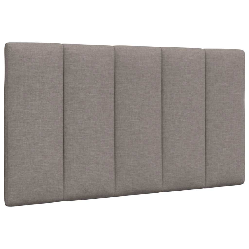 Headboard Cushion &quot;Hanko&quot; Dark Brown Fabric