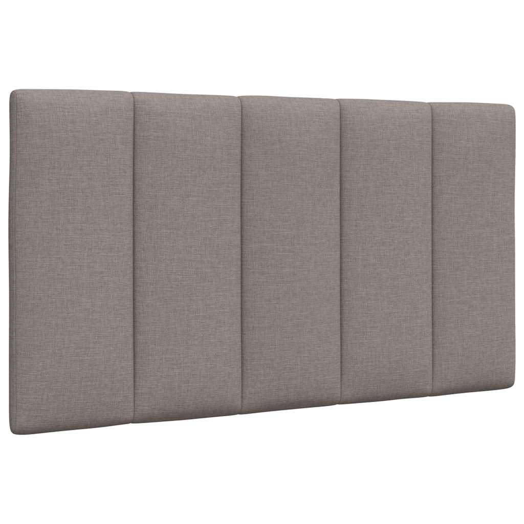 Headboard Cushion &quot;Hanko&quot; Dark Brown Fabric