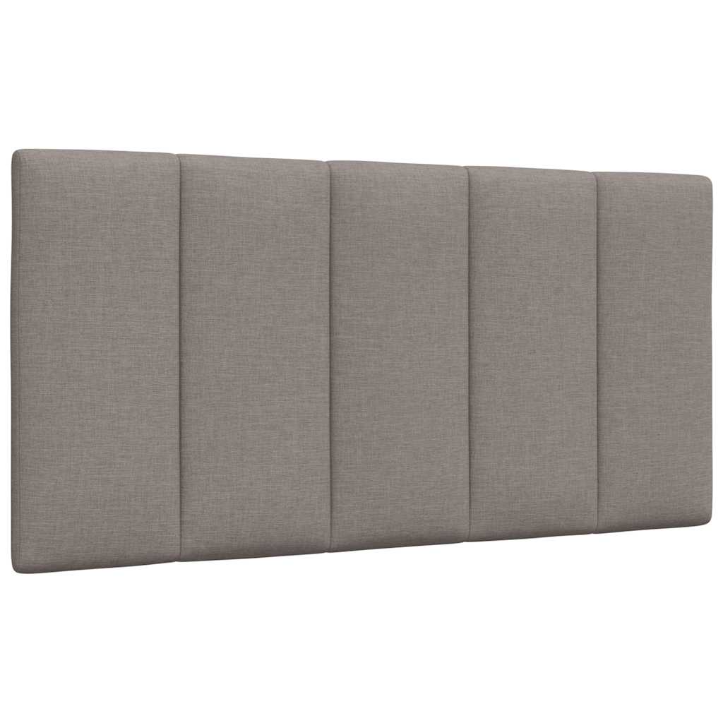 Headboard Cushion &quot;Hanko&quot; Dark Brown Fabric