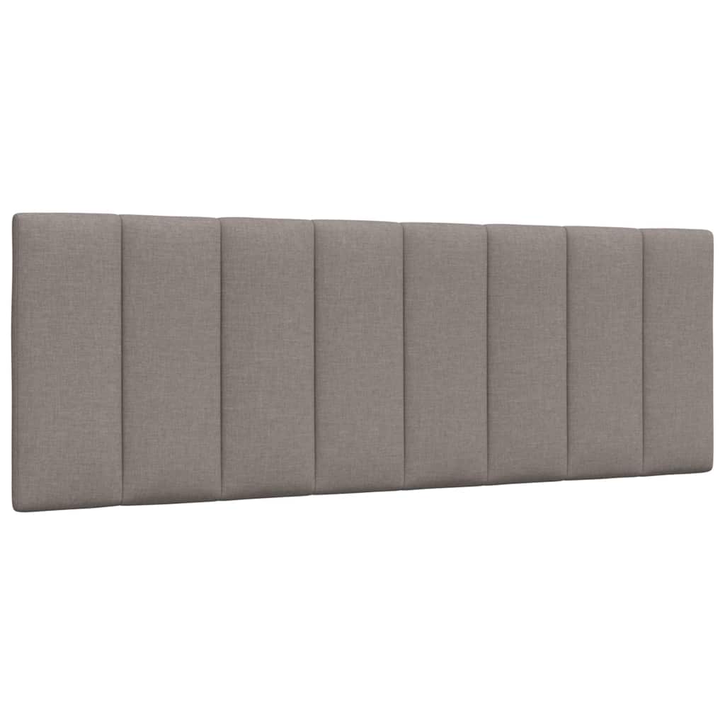 Headboard Cushion &quot;Hanko&quot; Dark Brown Fabric