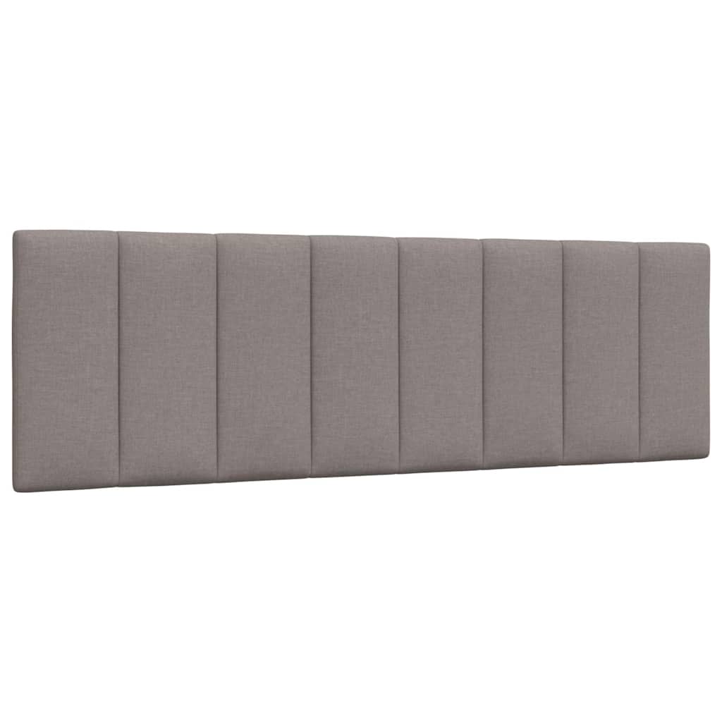 Headboard Cushion &quot;Hanko&quot; Dark Brown Fabric