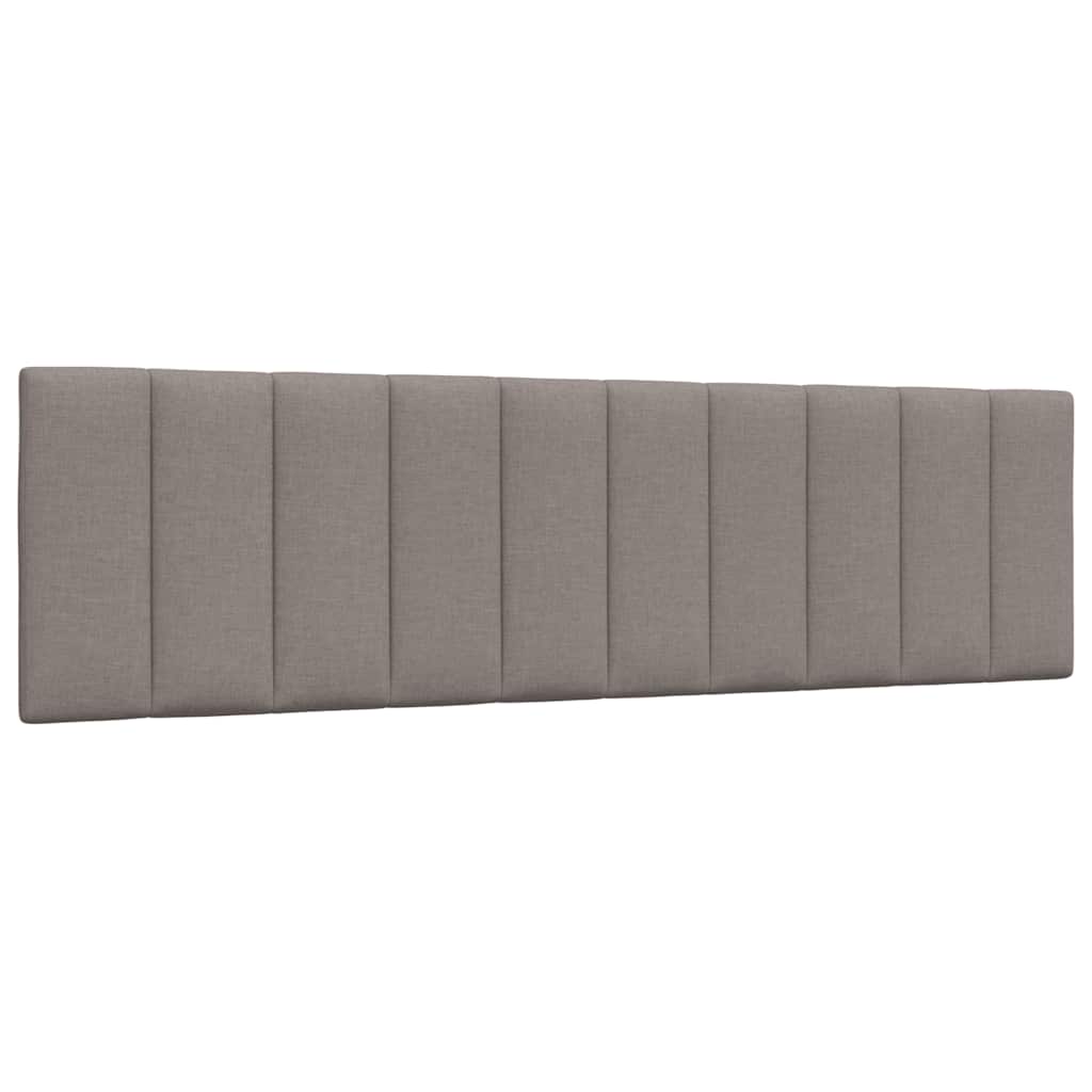 Headboard Cushion &quot;Hanko&quot; Dark Brown Fabric
