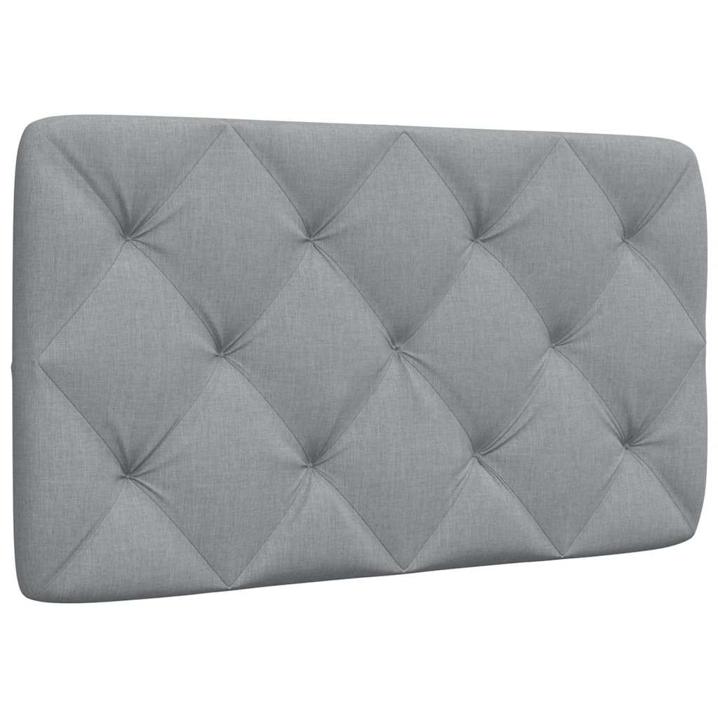 Headboard Cushion Dark Grey Fabric