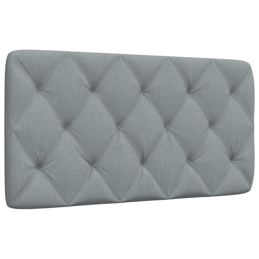 Headboard Cushion Dark Grey Fabric