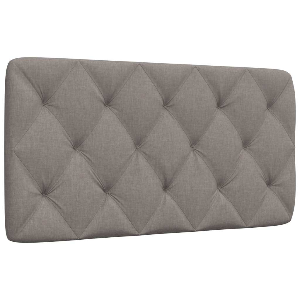 Headboard Cushion Dark Grey Fabric