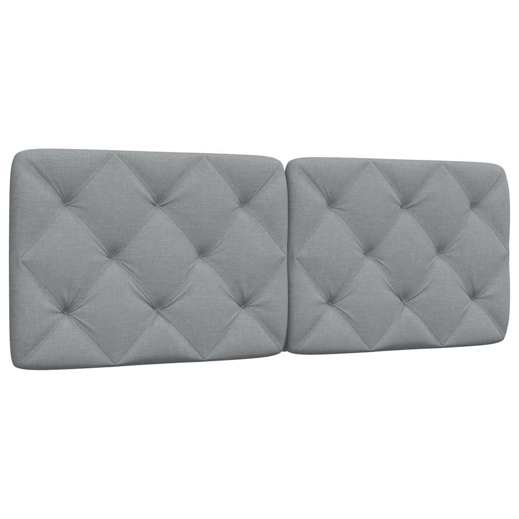Headboard Cushion Dark Grey Fabric