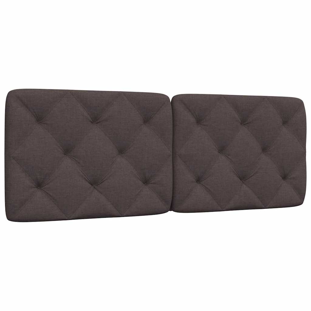 Headboard Cushion Dark Grey Fabric