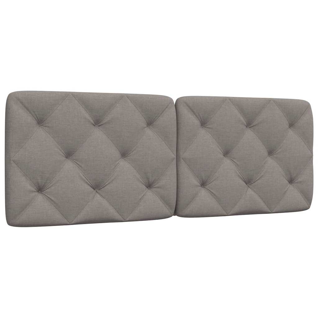 Headboard Cushion Dark Grey Fabric