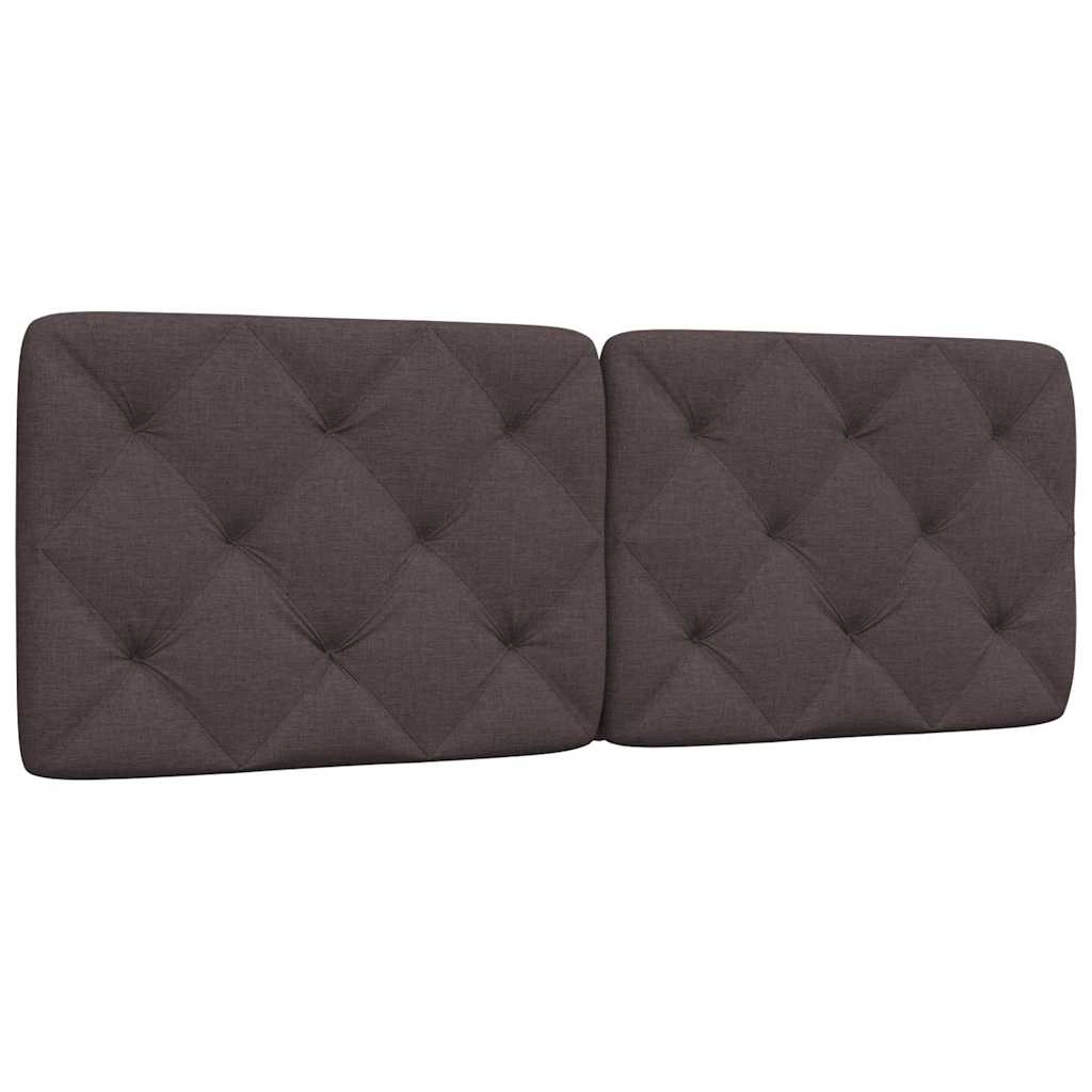 Headboard Cushion Dark Grey Fabric
