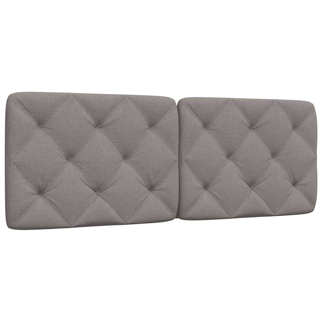 Headboard Cushion Dark Grey Fabric