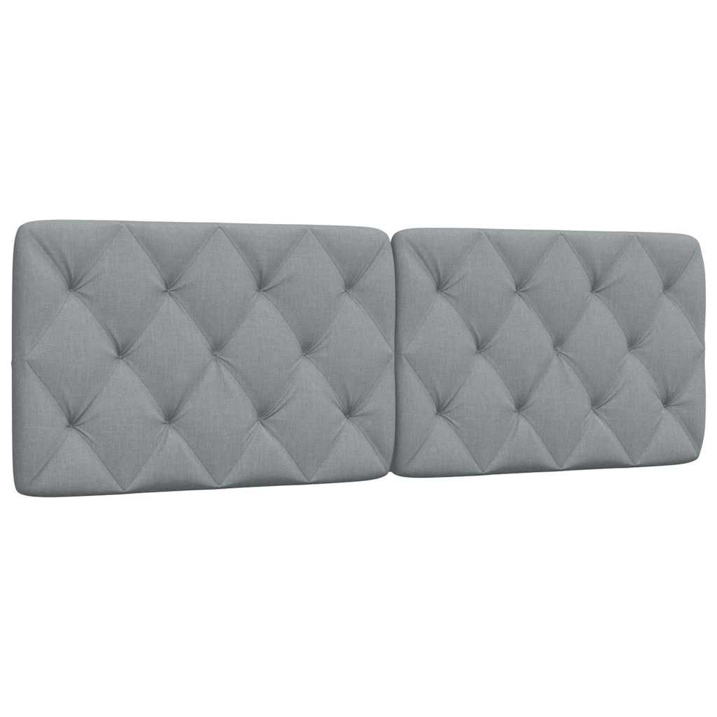 Headboard Cushion Dark Grey Fabric