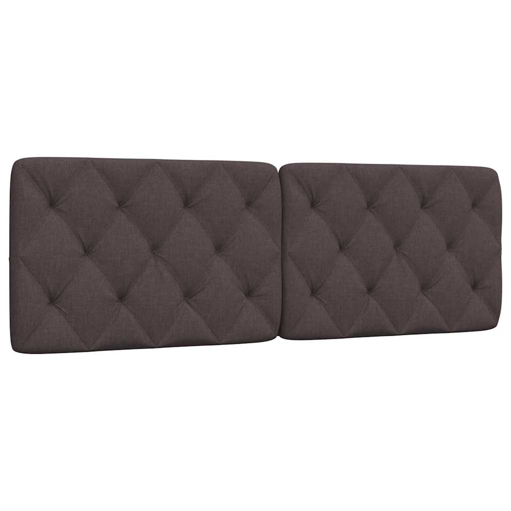 Headboard Cushion Dark Grey Fabric